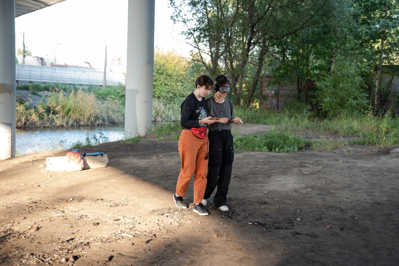 Перформанс «Путешествие подле снов». Екатерина Подлеснов