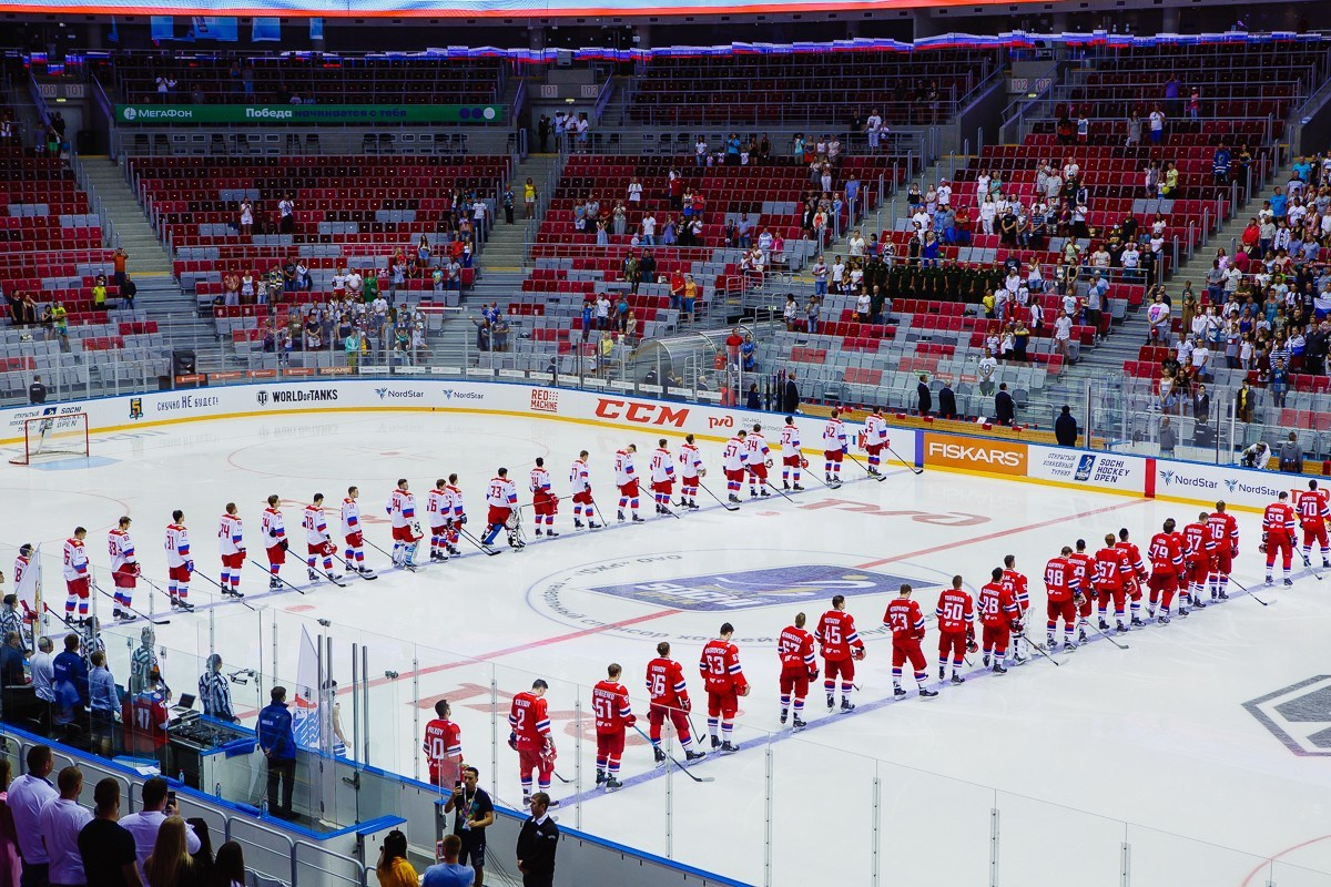SOCHI HOCKEY OPEN. CCM. RED MACHINE 2018 (СОЧИ). Фотограф в Сочи, Репортажный фотограф Виктор Кочков-Филатов