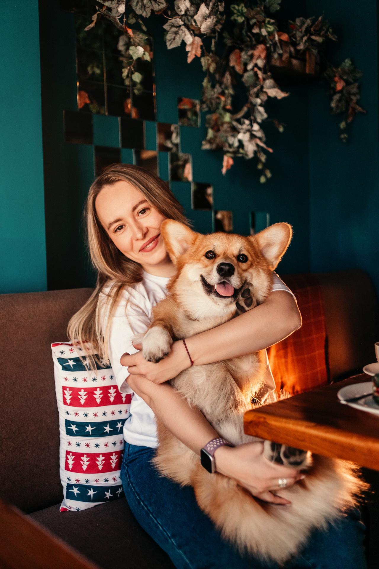 Ксения и Бадди. Фотограф-анималист Елена Радченко, Москва