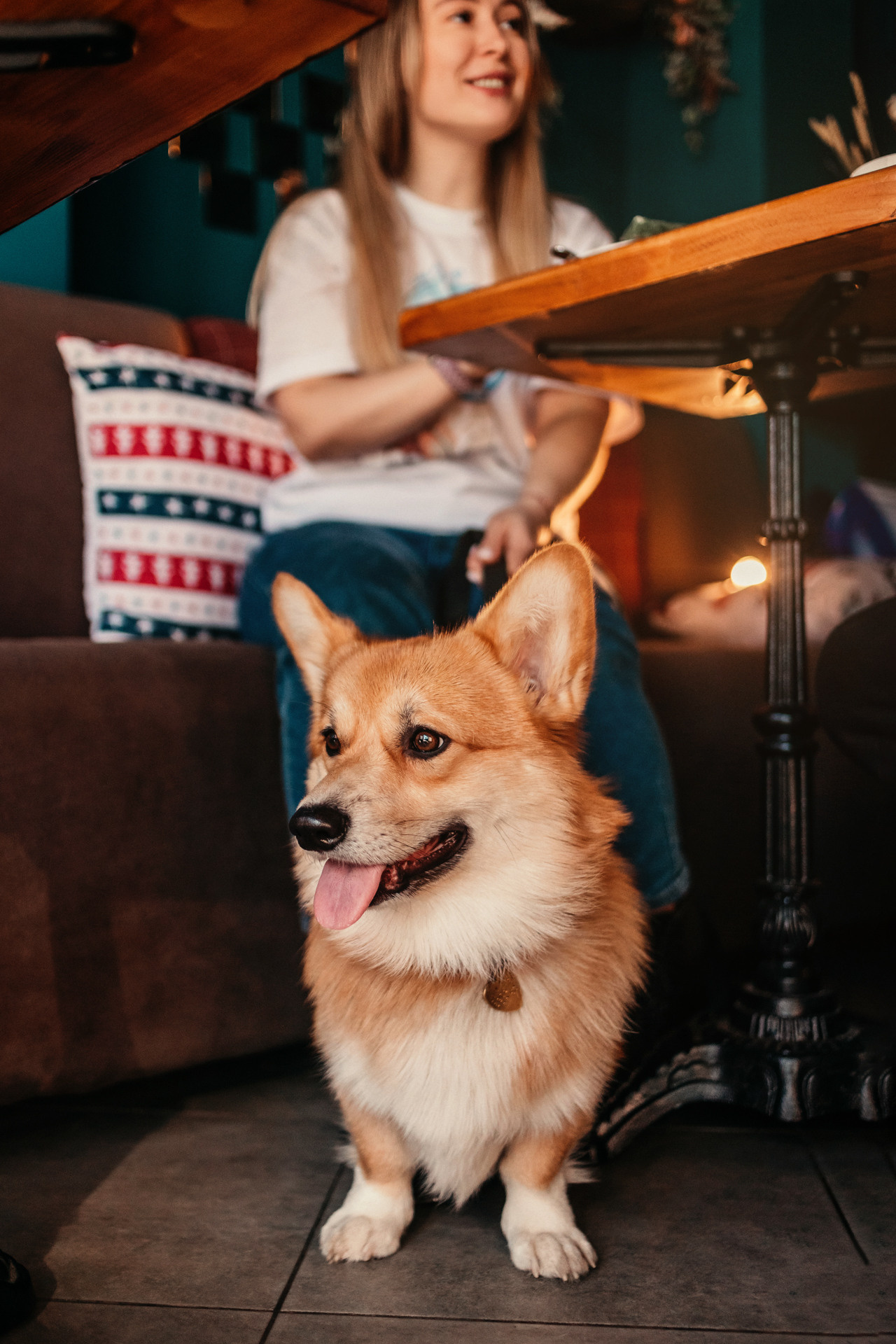 Ксения и Бадди. Фотограф-анималист Елена Радченко, Москва