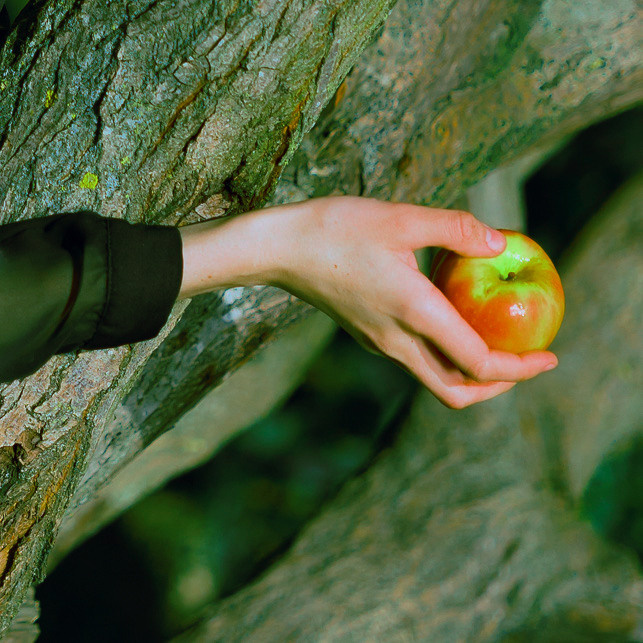 Модель, красивая рука, яблоко, фотосессия, прерафаэлиты, Alexander Veselkov, AV