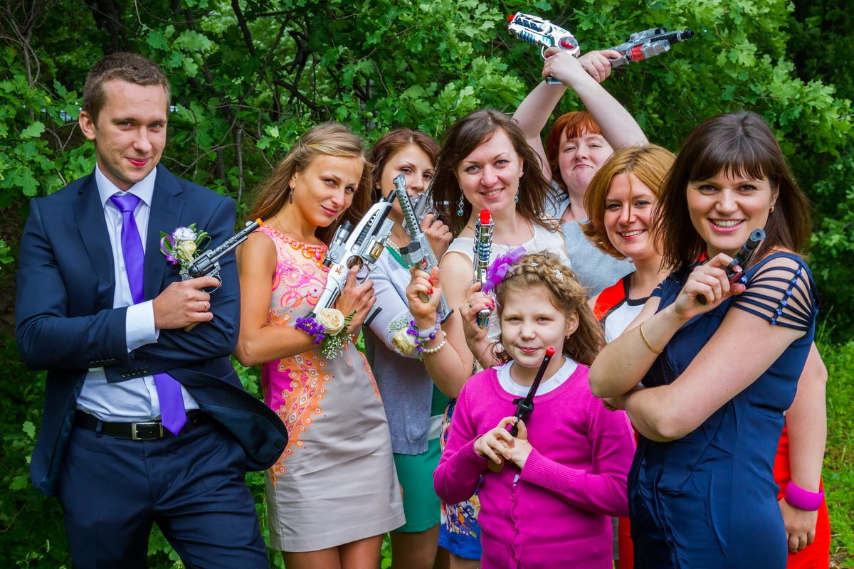 Гости. Свадебный фотограф в Москве и Московской области — Олег Лужецкий