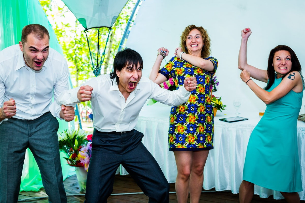 Гости. Свадебный фотограф в Москве и Московской области — Олег Лужецкий