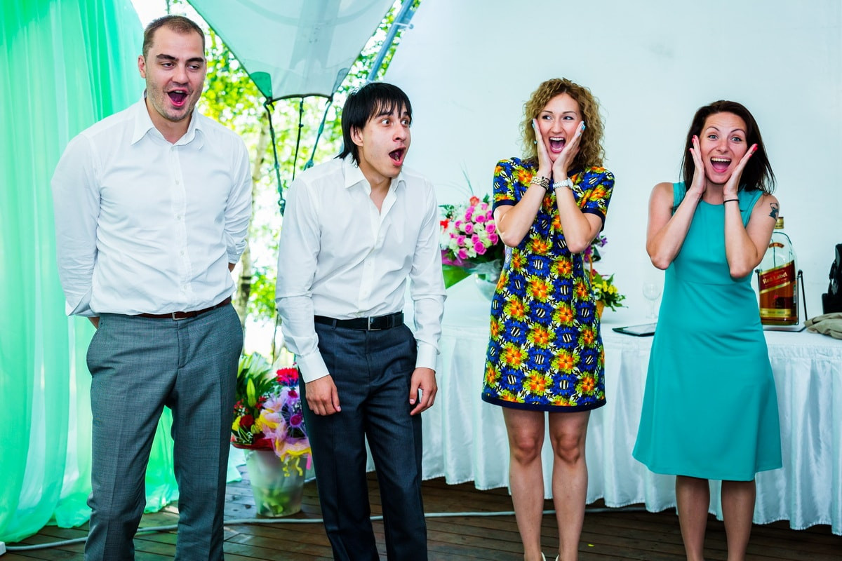 Гости. Свадебный фотограф в Москве и Московской области — Олег Лужецкий