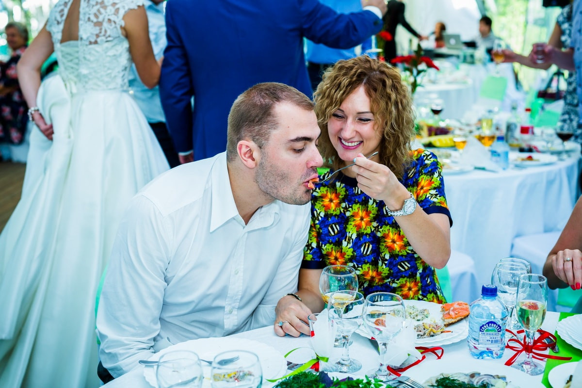 Гости. Свадебный фотограф в Москве и Московской области — Олег Лужецкий