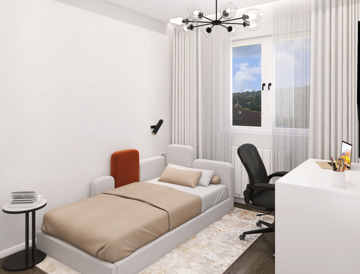 КП Green Park. Площадь 60 кв. м. Дизайнер интерьера в Новосибирске_Елена Сергеева