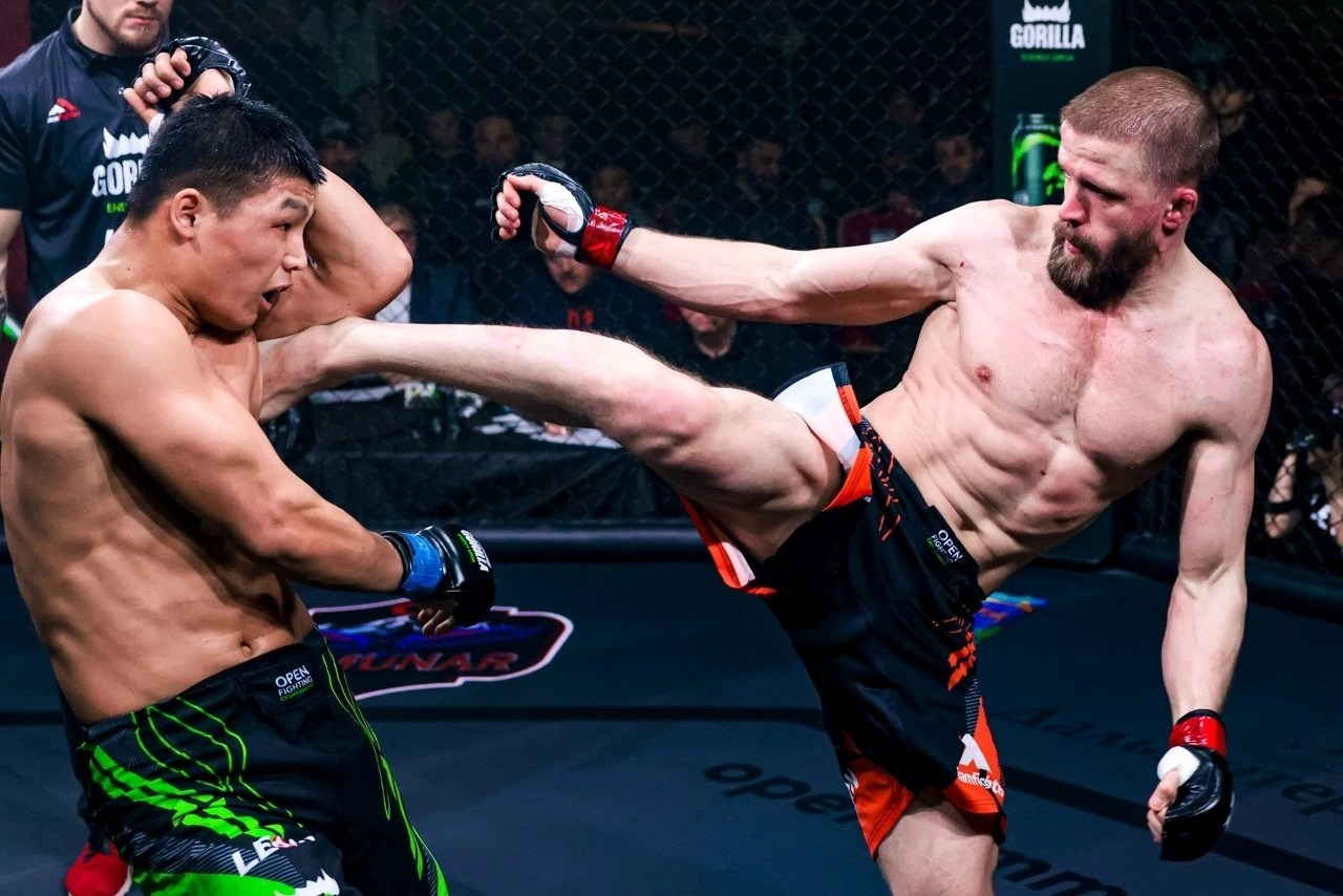 Фотосъёмка турнира Open FC 40. Спортивный фотограф Зянтереков Антон