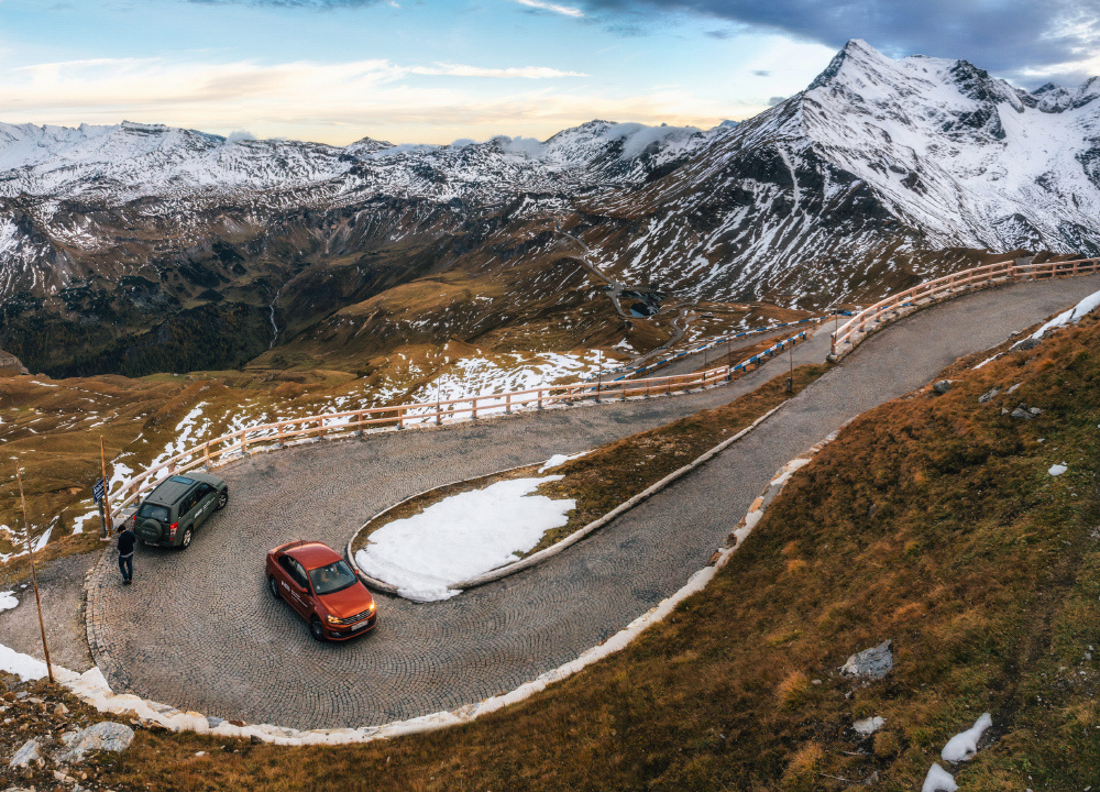 Экспедиция по Альпам в поддержку бренда автомобильных шин. Андрей Бортников. Рекламный фотограф в Грузии