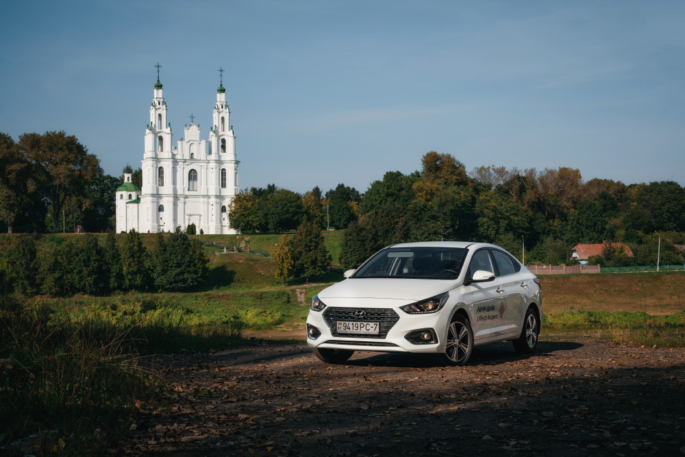 Автомобильный фотограф в Беларуси.  Hyundai Accent 2018