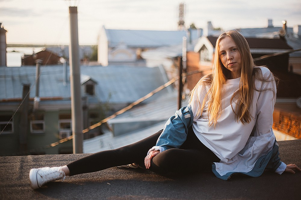 Лав стори на крыше. Детский и семейный фотограф, фотограф мероприятий Нижний Новгород