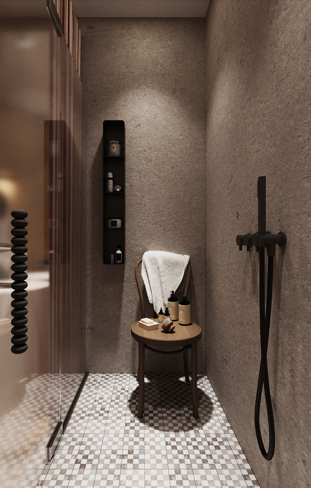 Двухкомнатная квартира в г. Краснодар. Дизайн интерьера от Дмитрия Баландина