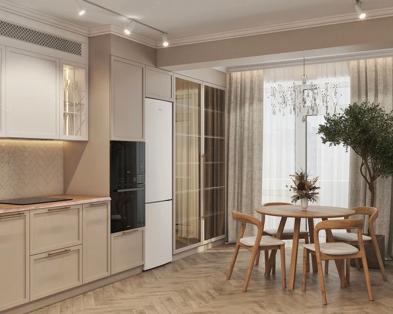 Евротрешка Кухня-гостинная. Design ViVi — Создаем пространство в котором хочется жить