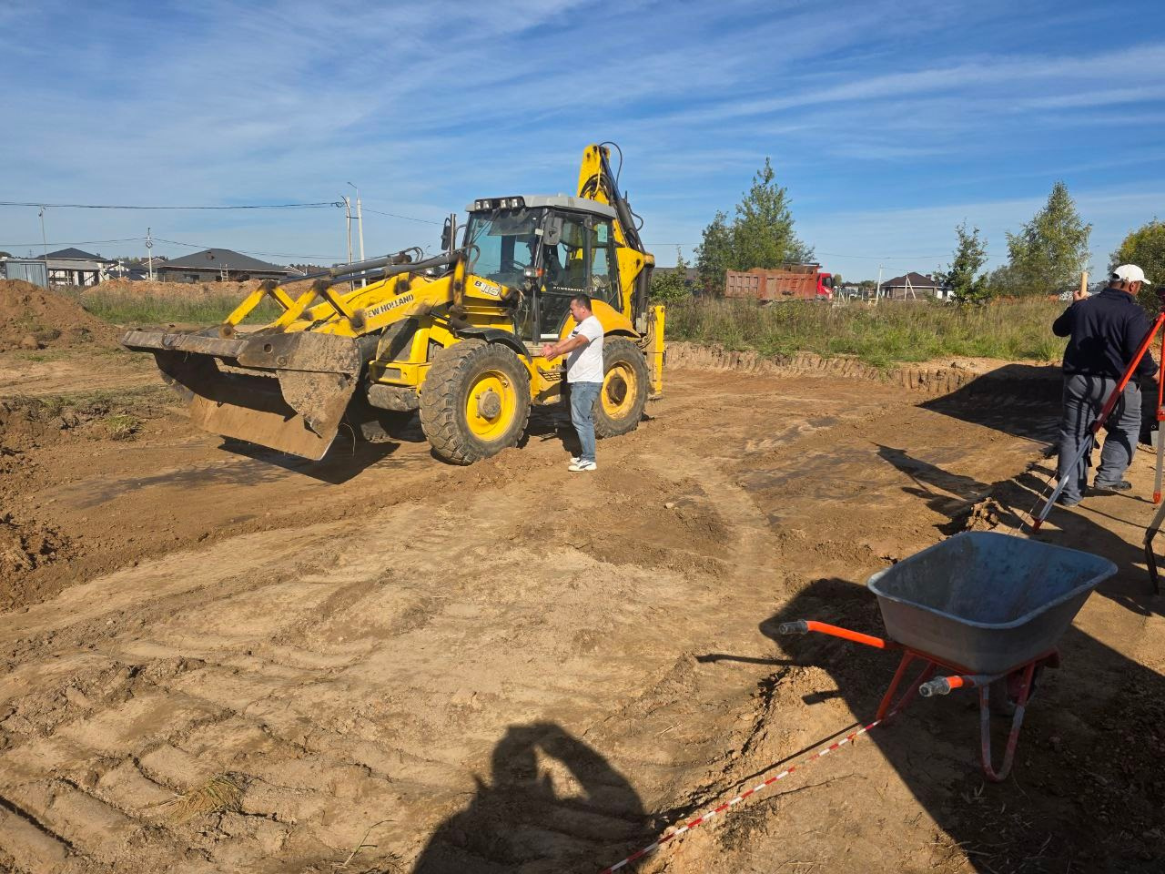 раскопка котлована