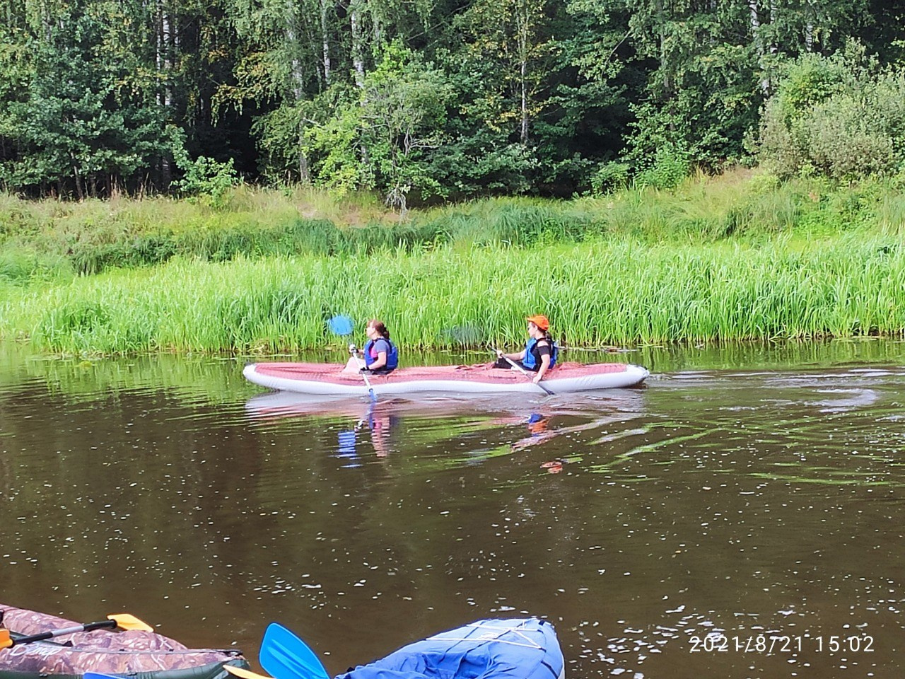 Сплав на байдарках 21.08.21. Галерея Фантим