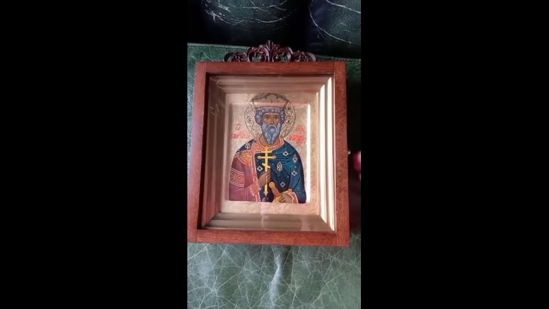 Купить или заказать рукописную икону в Москве или Санкт-Петербурге. Светлана Фатьянова