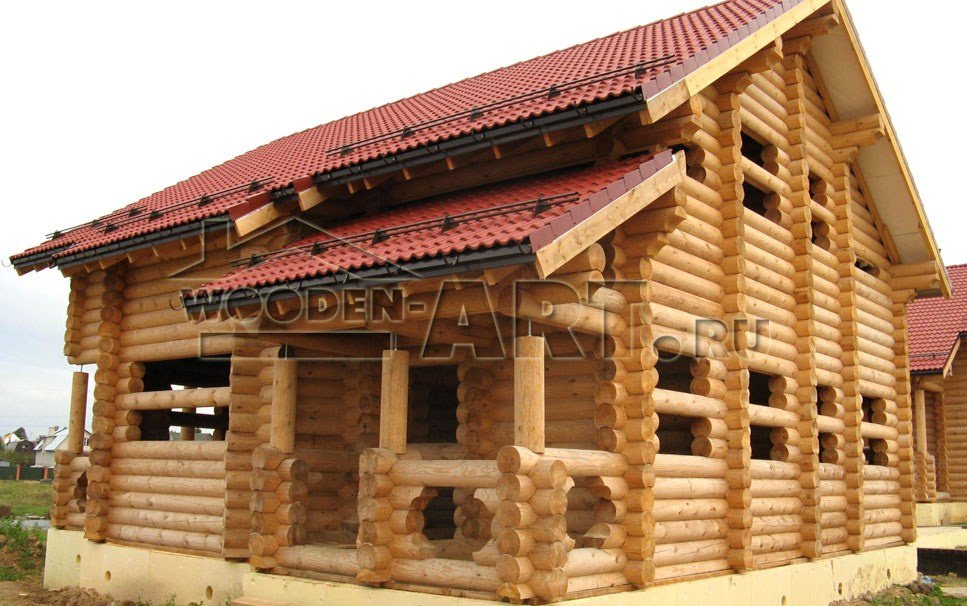 «Малые Вяземы» 202 кв. м. Проекты деревянных домов