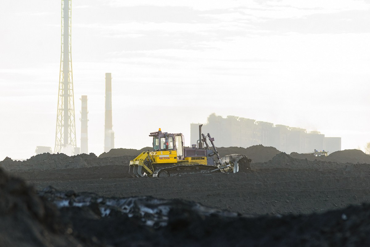 СИБАНТРАЦИТ угольный разрез. Фотограф Сергей Сергеев
