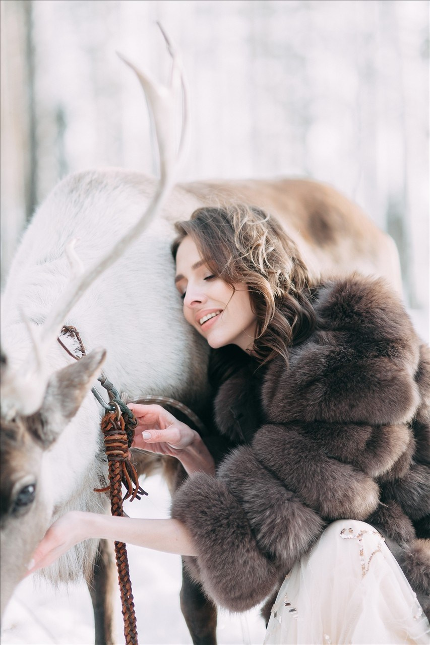 Стильная зимняя свадьба