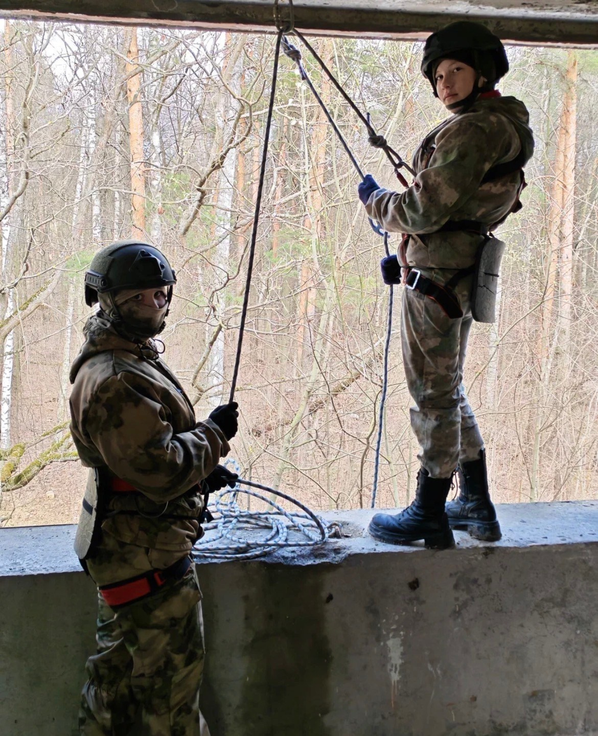 Высотно-штурмовая подготовка. Военно-тактический клуб «Барс»