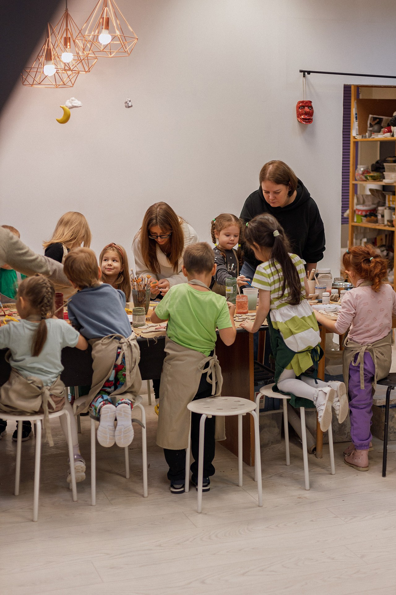 Студия керамики. Семейный и детский фотограф в Москве Артём Жигурс