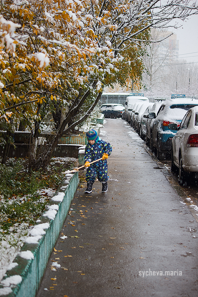 Первый снег. Детский и семейный фотограф, фотограф мероприятий Нижний Новгород
