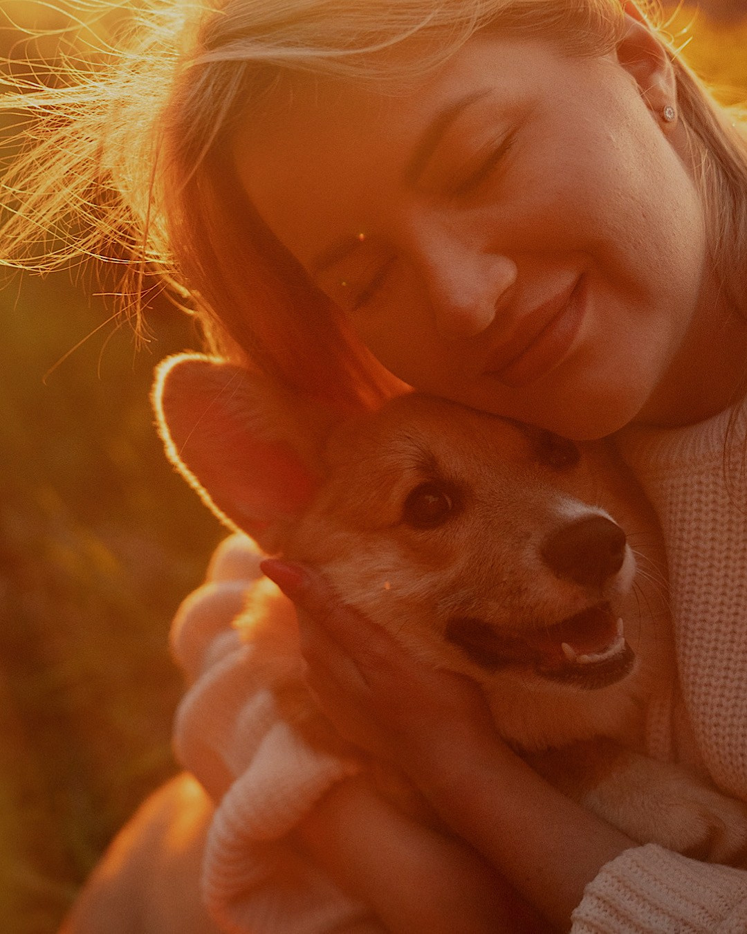 Катя и Берта. Фотограф анималист в Москве и Санкт-Петербурге Свиридова Анна