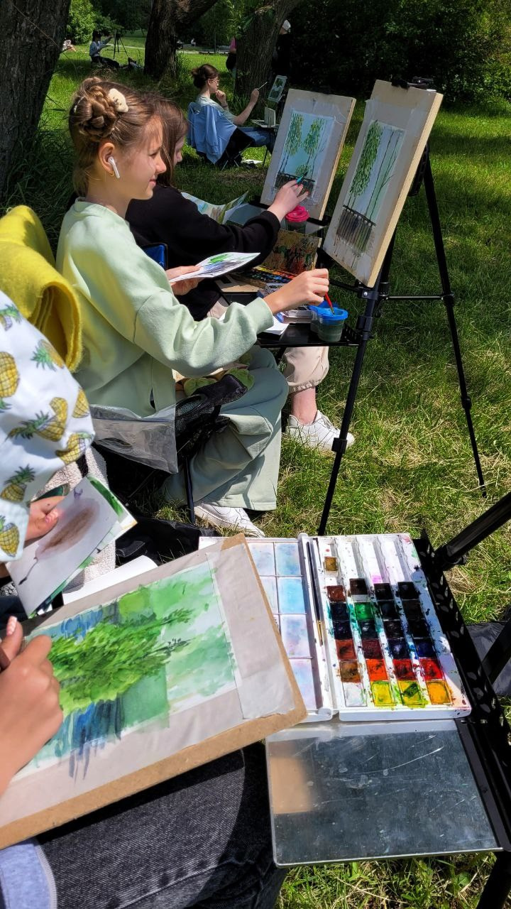 Пленэры. Изостудия «Мы рисуем!» ♥ Южное Бутово, Москва