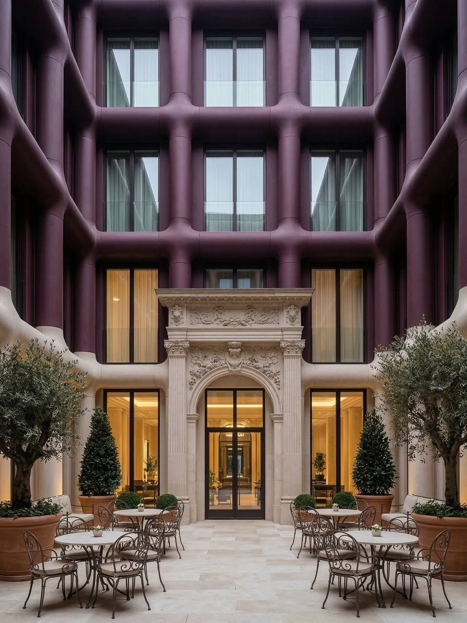 PARIS, REIMAGINED от @matitectura. RED ROBOT DESIGN
