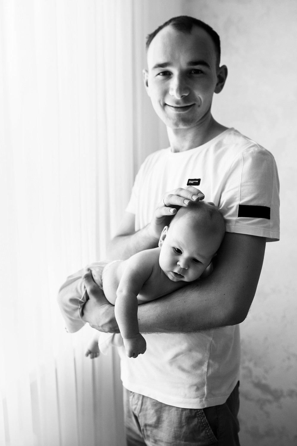 Фотосессия младенца 3 месяца. Фотограф новорожденных Оксана Полевская