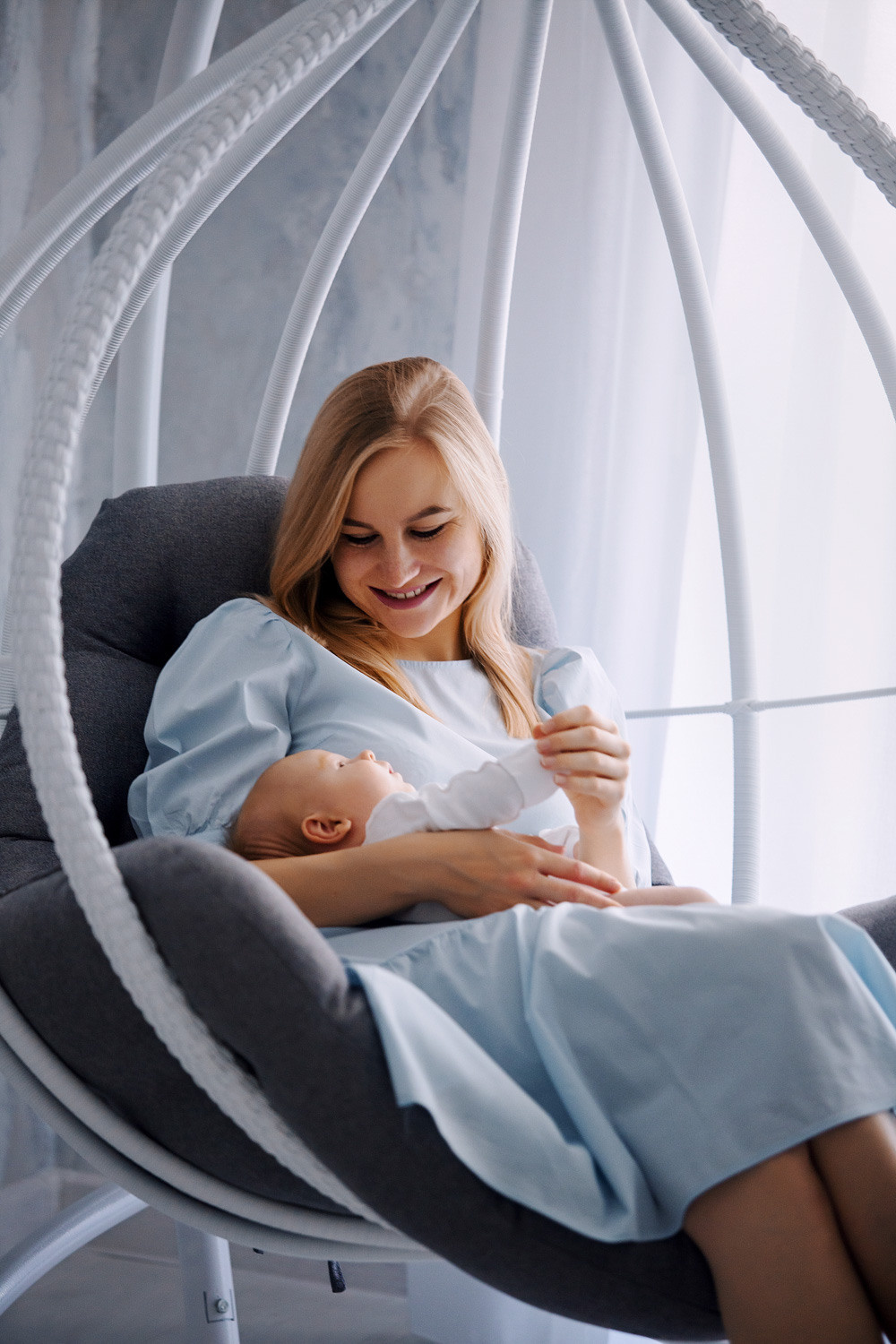 Фотосессия младенца 3 месяца. Фотограф новорожденных Оксана Полевская