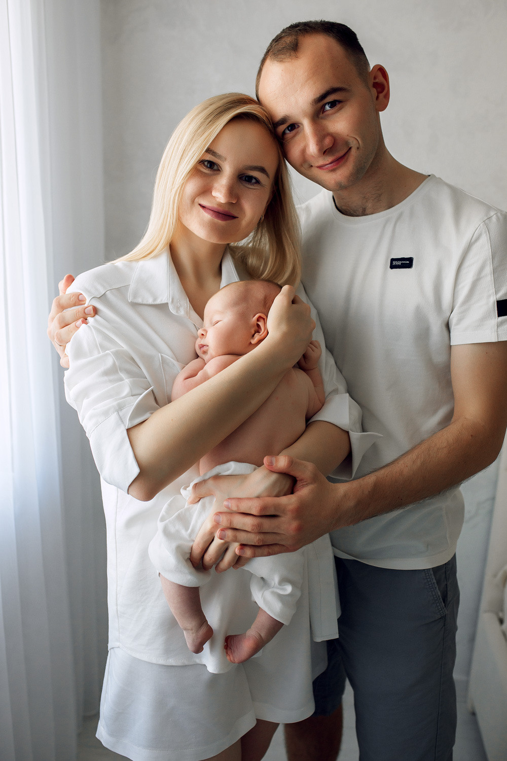 Фотосессия младенца 3 месяца. Фотограф новорожденных Оксана Полевская