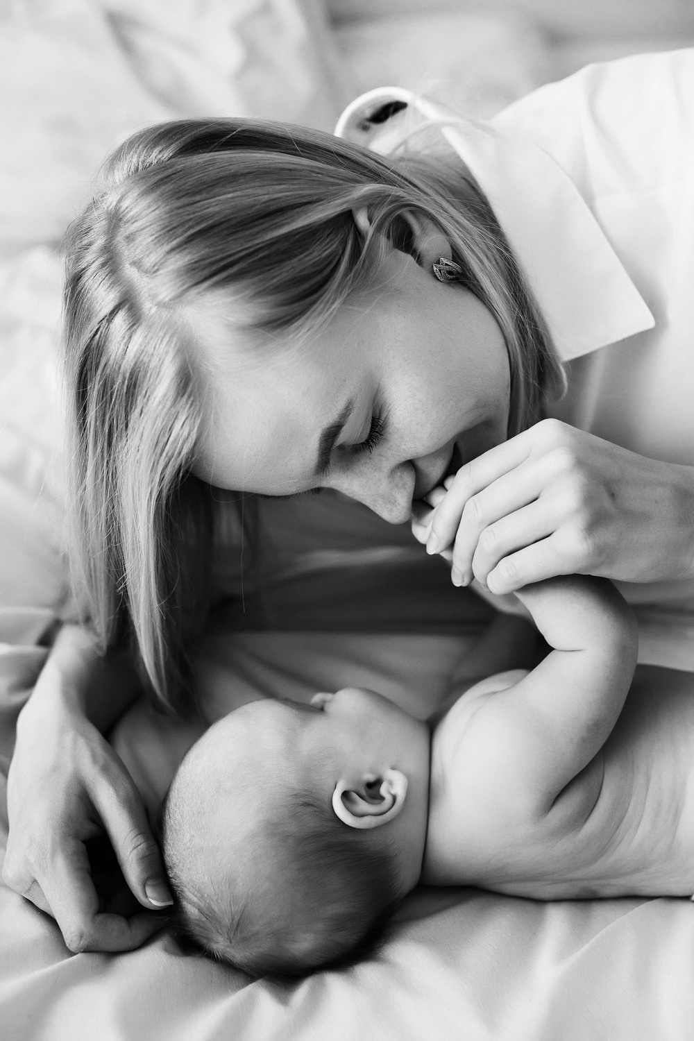 Фотосессия младенца 3 месяца. Фотограф новорожденных Оксана Полевская