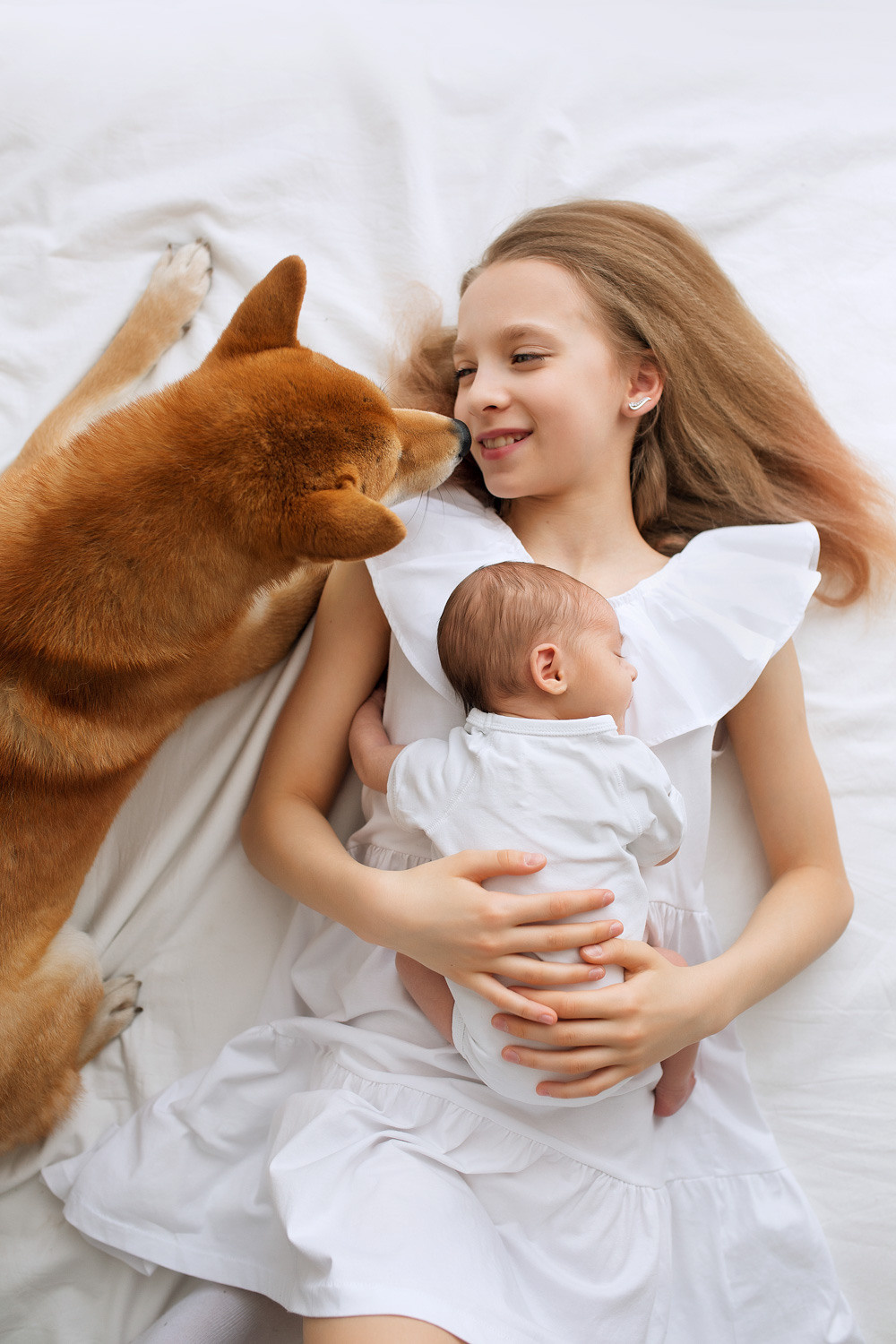 Марфа LIFE студийная съемка. Фотограф новорожденных Оксана Полевская