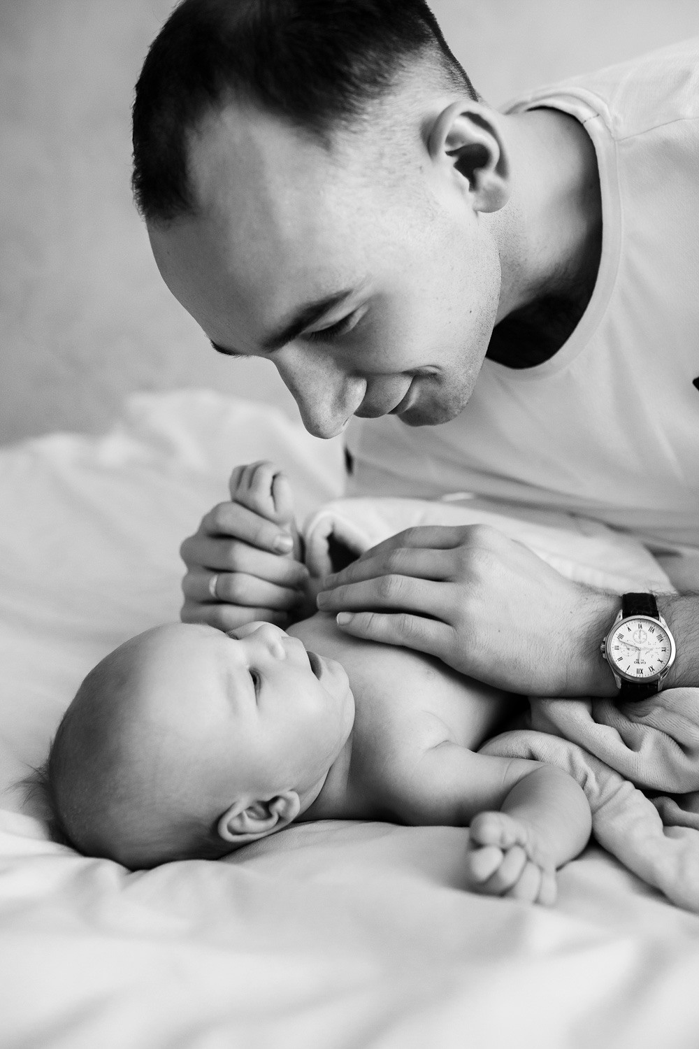 Фотосессия младенца 3 месяца. Фотограф новорожденных Оксана Полевская