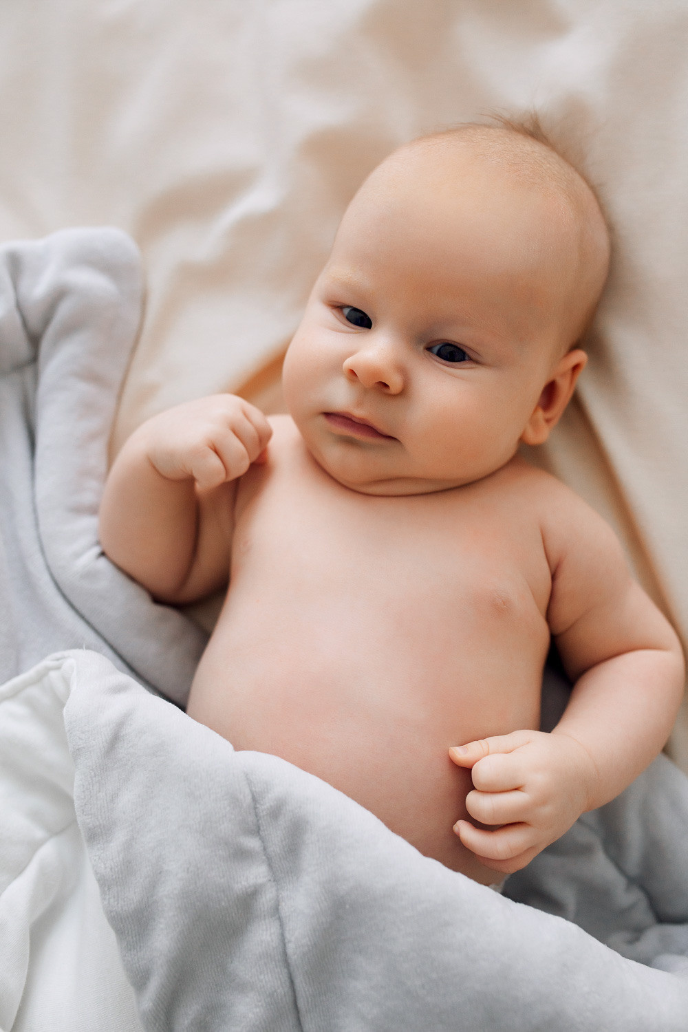 Фотосессия младенца 3 месяца. Фотограф новорожденных Оксана Полевская