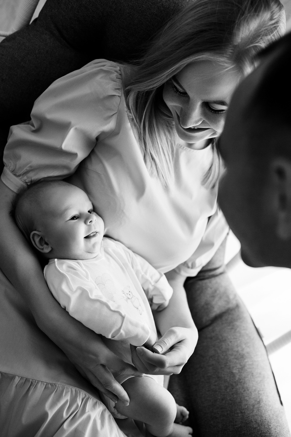 Фотосессия младенца 3 месяца. Фотограф новорожденных Оксана Полевская