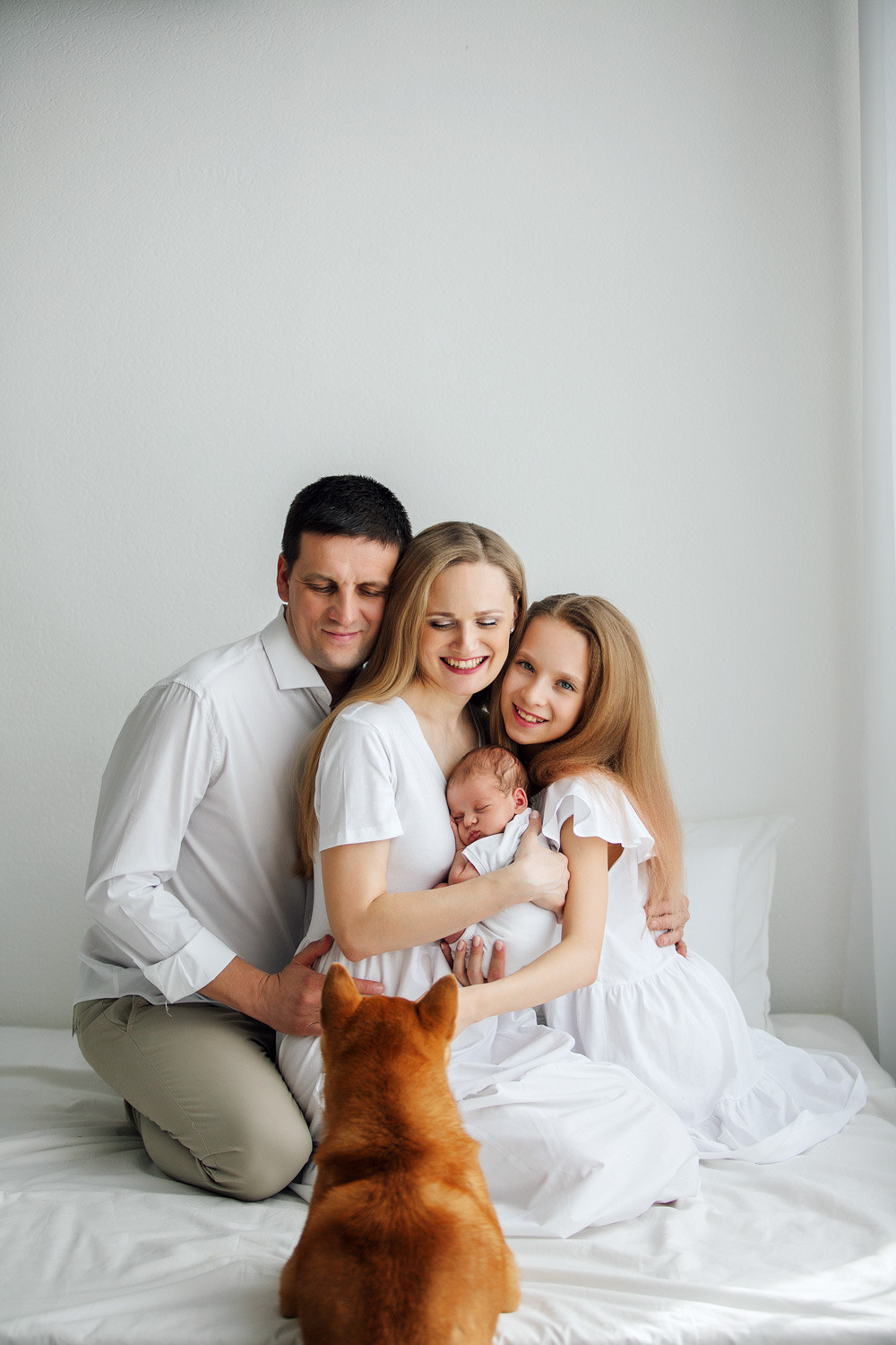 Марфа LIFE студийная съемка. Фотограф новорожденных Оксана Полевская