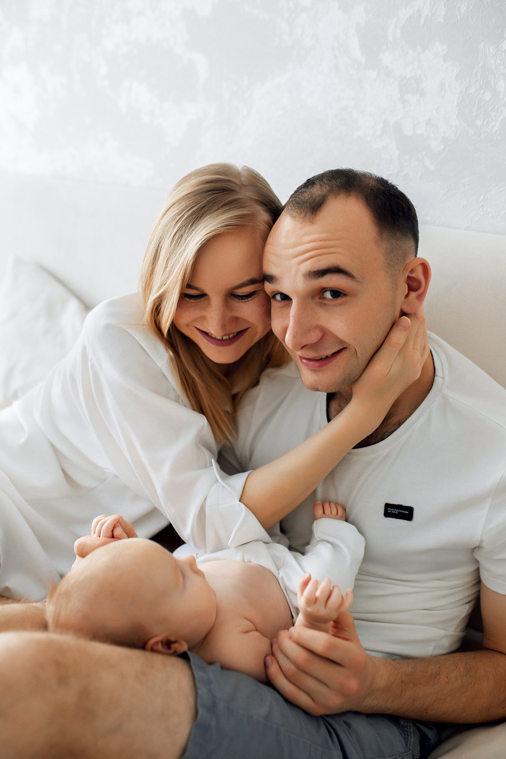 Фотосессия младенца 3 месяца. Фотограф новорожденных Оксана Полевская