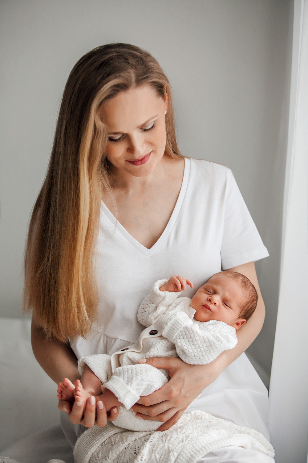 Марфа LIFE студийная съемка. Фотограф новорожденных Оксана Полевская