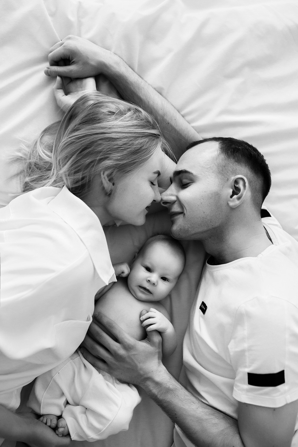 Фотосессия младенца 3 месяца. Фотограф новорожденных Оксана Полевская