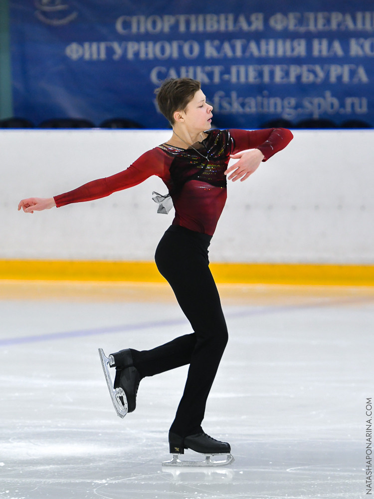 Андрей Кутовой КП. Первенство СПб 2022 КМС. Russian figure skating photographer from Saint-Petersburg