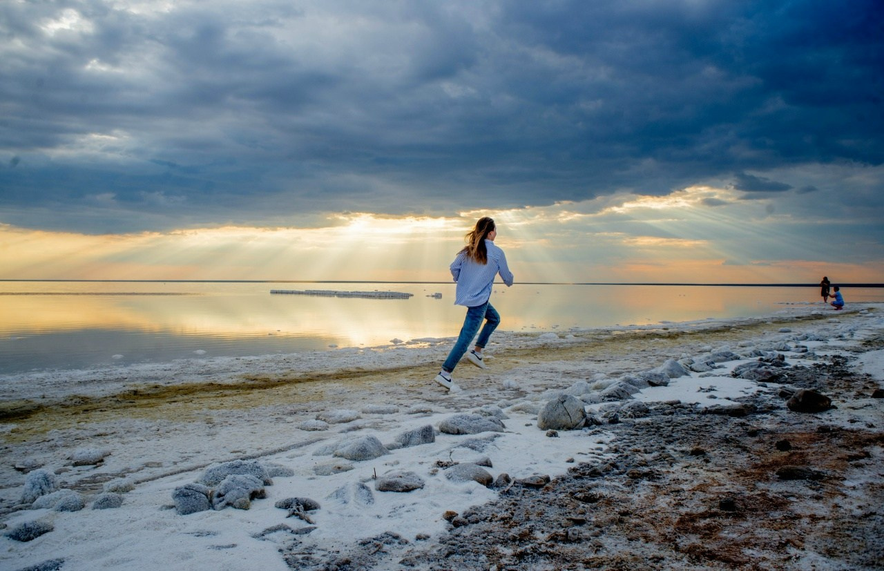 Lake Elton. The Kingdom of Salt. Travel photographer Max Muze