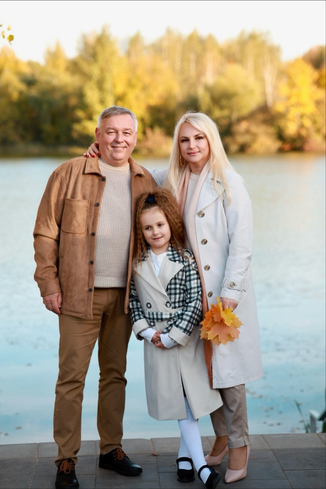 Семейная осеннняя фотосессия. Фотограф в Минске Анна Кучинская