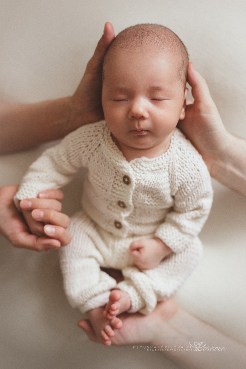 Пример фотосессии Lifestyle в студии. Фотограф новорожденных в Магнитогорске Ксюша Борисова