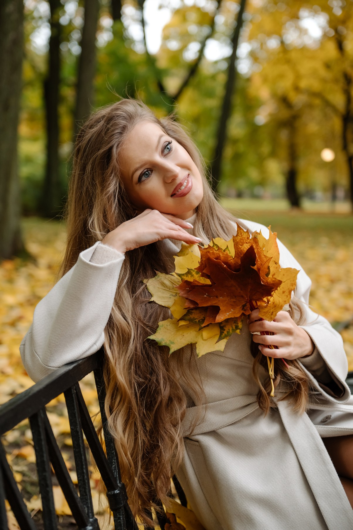 Осенняя фотосессия в Питере в Михайловском саду. Свадебный и сеейный фотограф в Санкт-Петербурге Елена Худякова