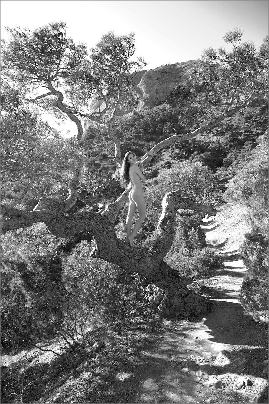 Ню в Крыму (Монохром). Московский фотограф Дмитрий Потапов