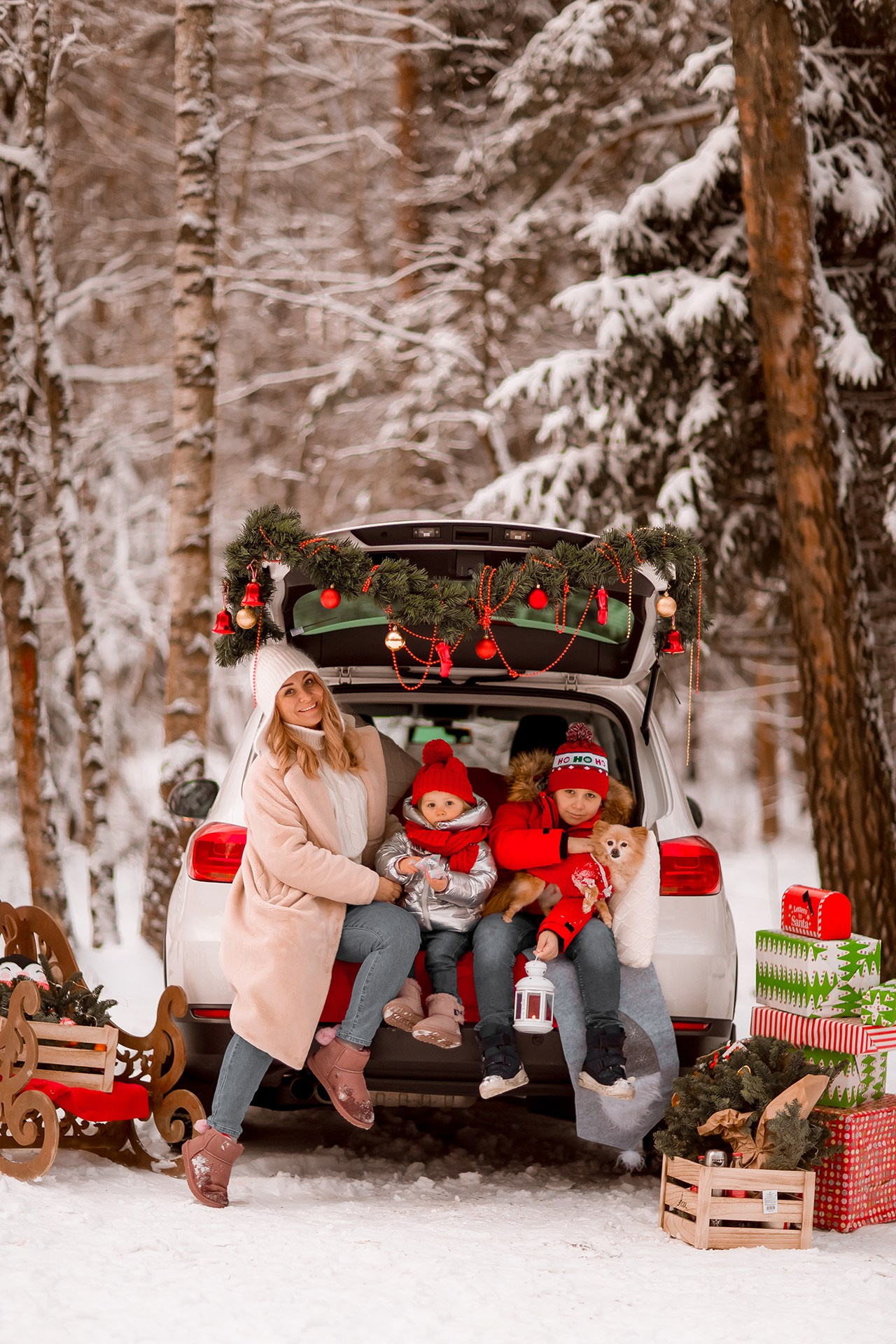 Зимние фотосессии. Katerina Schastlivaya