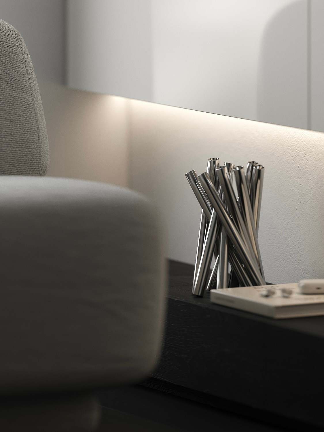 Спальня 25 м². 3d визуализатор Валерия Романова