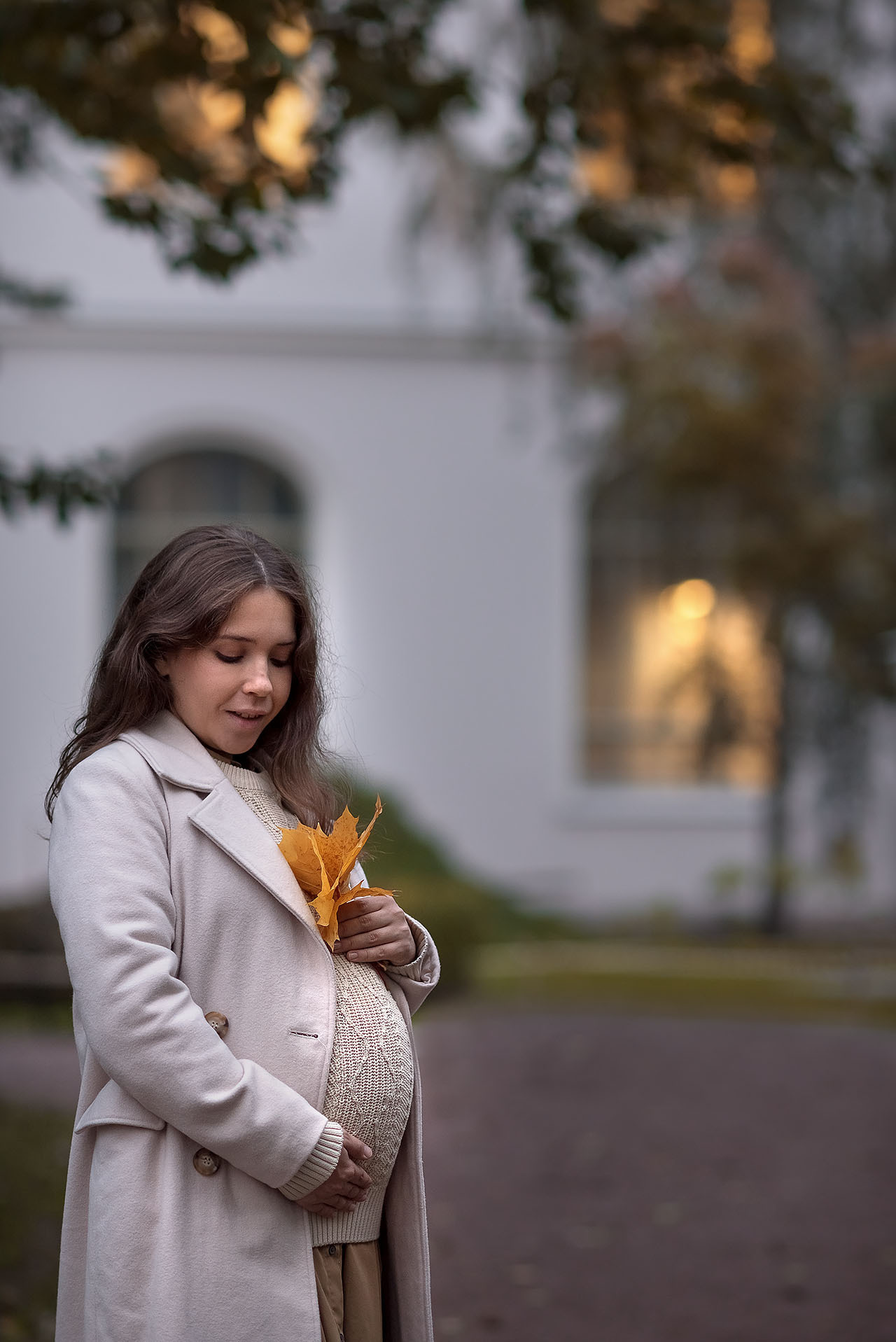 Фотосессия беременности на природе. Фотограф Юлия Кондратьева
