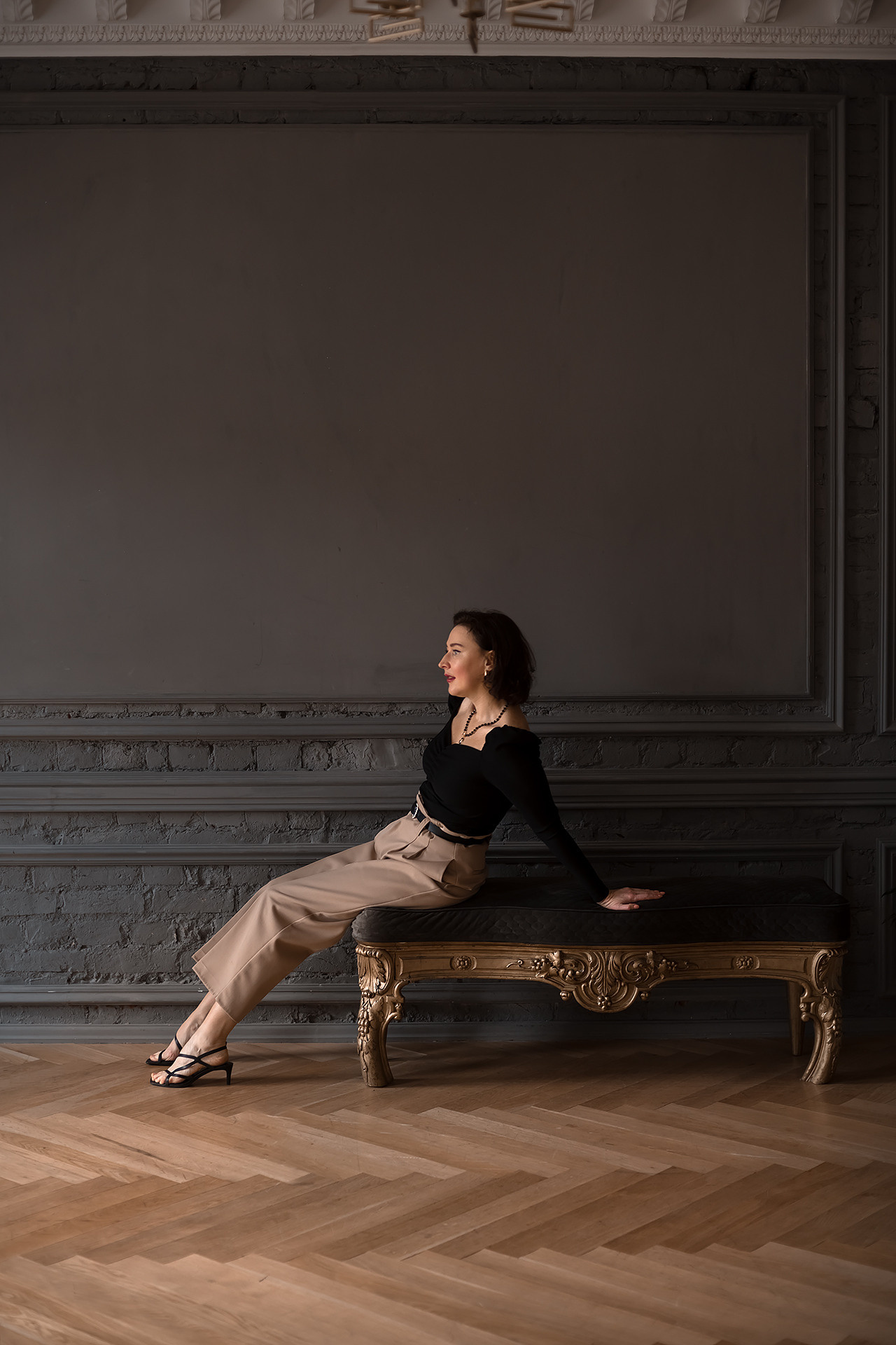 Индивидуальная фотосессия в студии Санкт-Петербурга. Фотограф Юлия Кондратьева